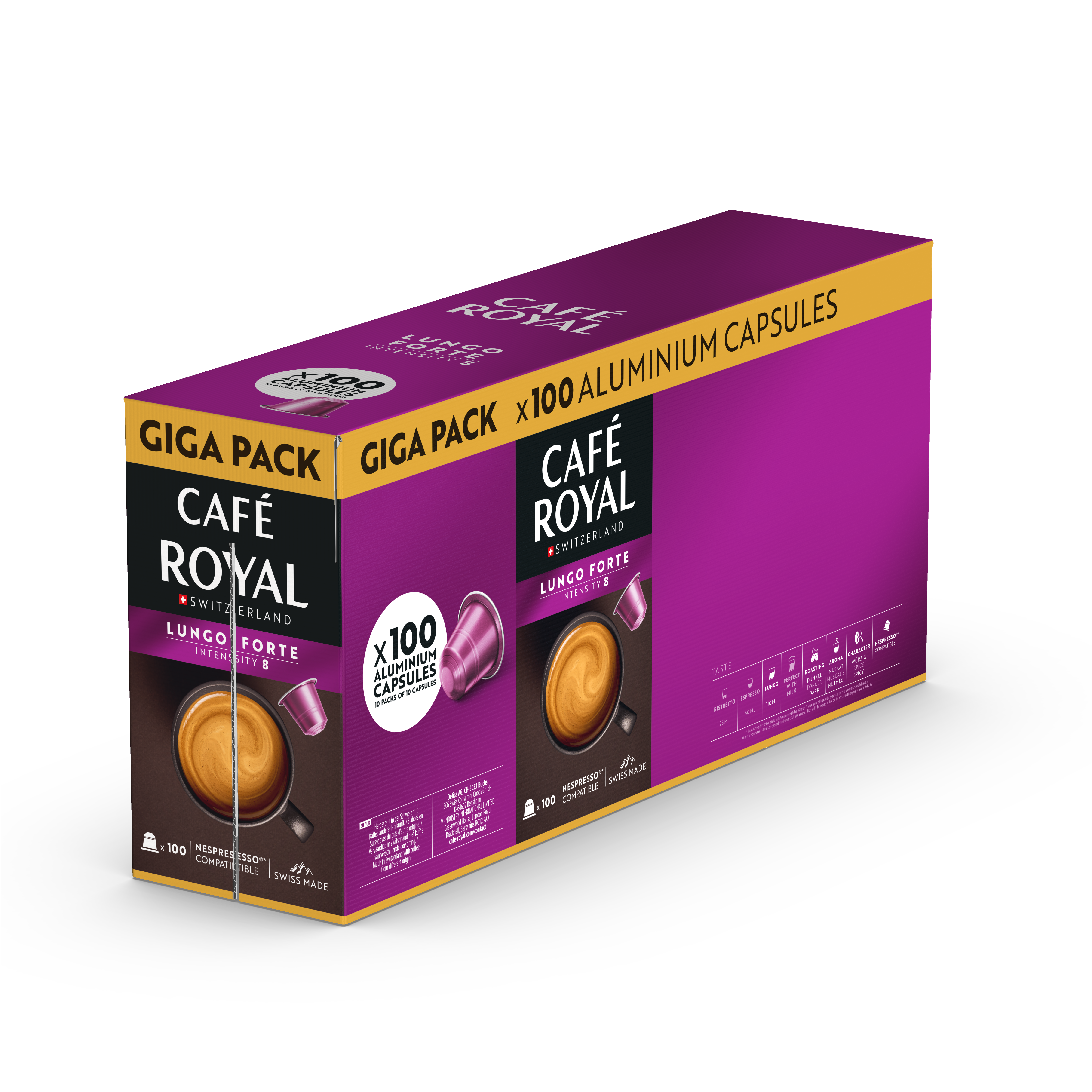 Café Royal Lungo Forte 100 Kapseln