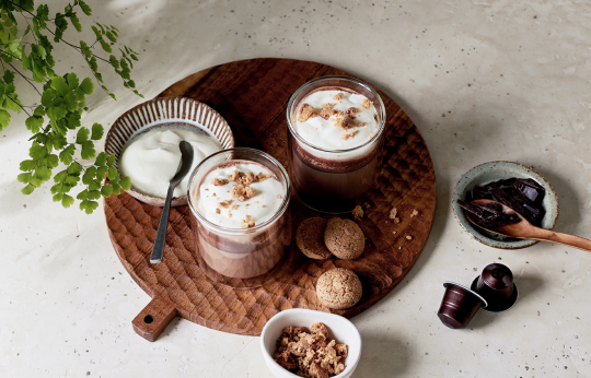 Unser Kaffeerezept: Amaretti Kaffee mit Schokolade